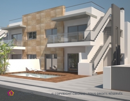 Costa Blanca Superbe penthouse 3 chambres dans un nouveau complexe très moderne Cikonio