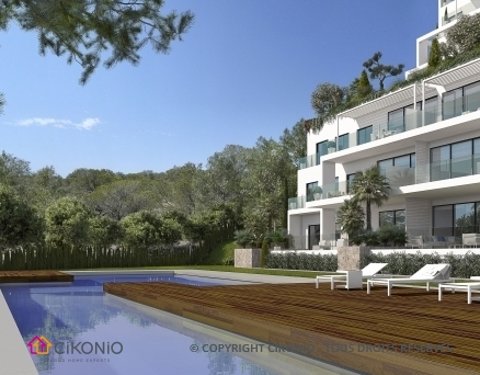Costa Blanca Splendides penthouses 3 chambres en bordure d'un golf renommé. Cikonio