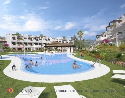 Costa Blanca Charmante résidence avec piscine. Appartements 3 chambres proches de la mer. Cikonio