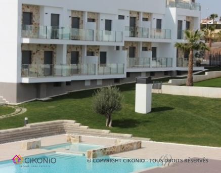 Costa Blanca Nouveauté : bel ensemble d'appartements 2 chambres à Punta Prima. Cikonio