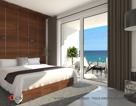 Costa Blanca Punta Prima: très beaux appartements 3 chambres avec vue imprenable sur la mer. Cikonio